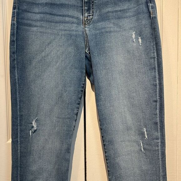 Tommy Hilfiger High Rise Straight Leg Jeans Size 10 - Picture 5 of 14